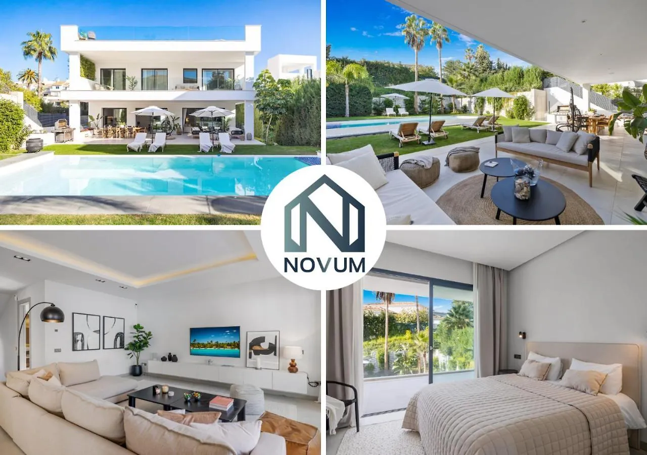 Brand New Modern 5 Bdrm Villa In Puerto Banus Marbella